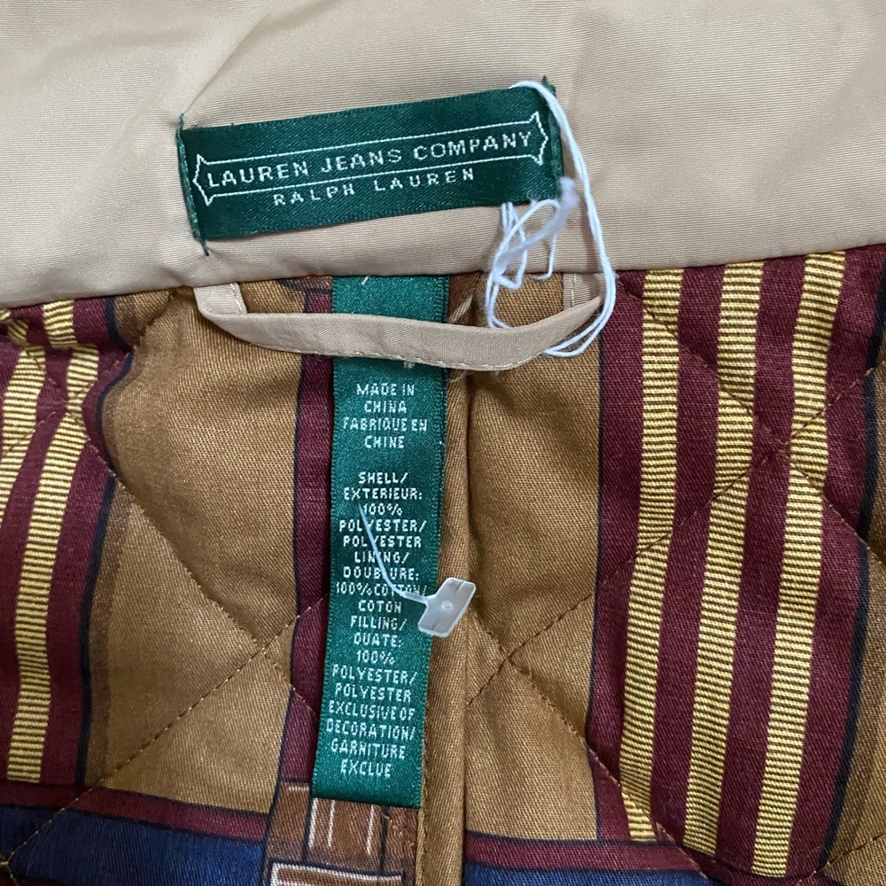 Ralph Lauren Jacket NWOT Car Coat - Picture 4 of 4